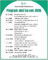 Program Lesn&iacute;ho divadla Křenovice 2026