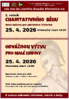 Charitativn&iacute; běh a Odv&aacute;žn&aacute; v&yacute;zva pro mal&eacute; hrdiny plak&aacute;t